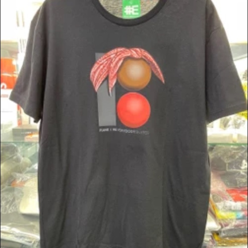 Everybody Skates Mens Tupac Short Sleeve White XL